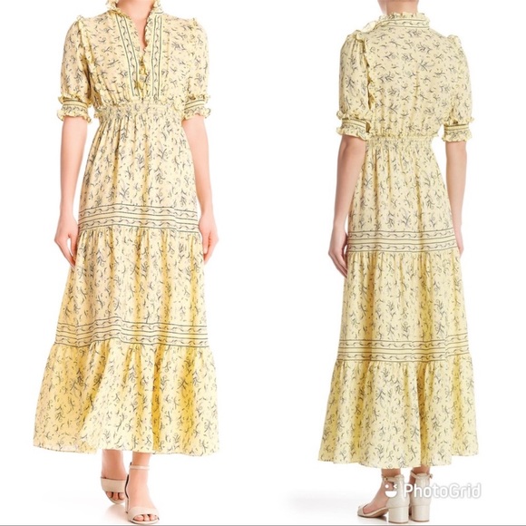 Max Studio Dresses & Skirts - Max Studio sunny yellow maxi dress size M